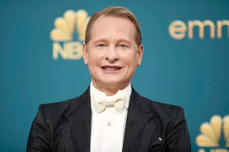 Carson Kressley arrives at the 74th Primetime Emmy Awards in September 2022 in Los Angeles. The TV personality will host 6abc's Thanksgiving Day Parade and a one-night reunion special in Bethlehem on Dec. 16. (Photo by Richard Shotwell/Invision/AP)