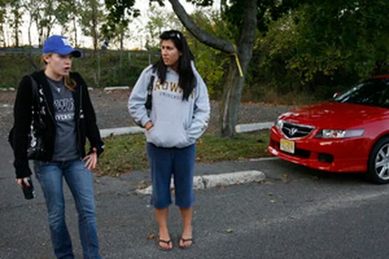 &quot;This shouldn&#0039;t be happening at our school,&quot; said Chrissy Warner (left). Maria Sapienza (right) wanted more security.
