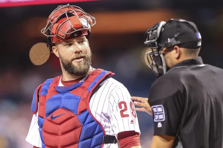 Phillies catcher Cameron Rupp will receive a raise through salary arbitration, but he may have to win a job in spring training.