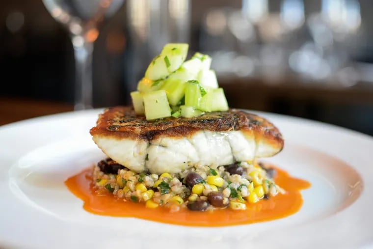 Barramundi, shown here at Two Fish BYOB in Haddonfield, is gaining recognition around the country for its cost-effective and sustainable nature.
