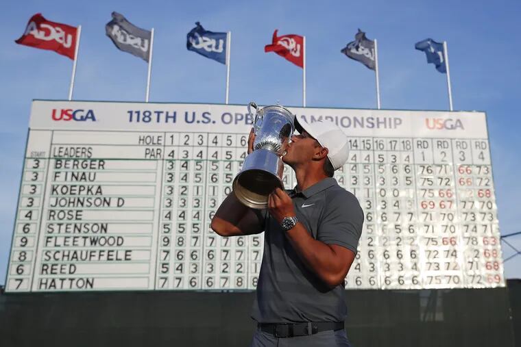 Brooks Koepka wins second straight U.S. Open title thanks to clutch putting