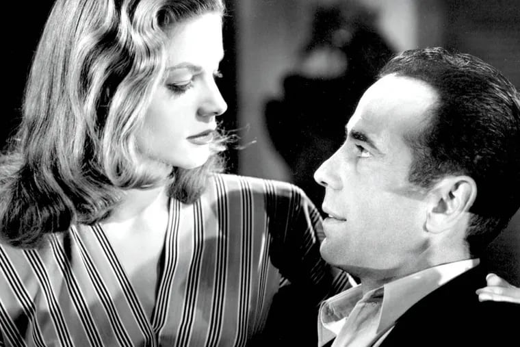 TO HAVE AND HAVE NOT, Lauren Bacall, Humphrey Bogart, 1944 at Philadelphia Film Festival