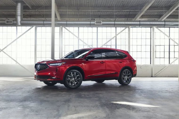 The 2022 Acura MDX definitely sports a low profile among three-row SUVs. That has its plusses and minuses

.