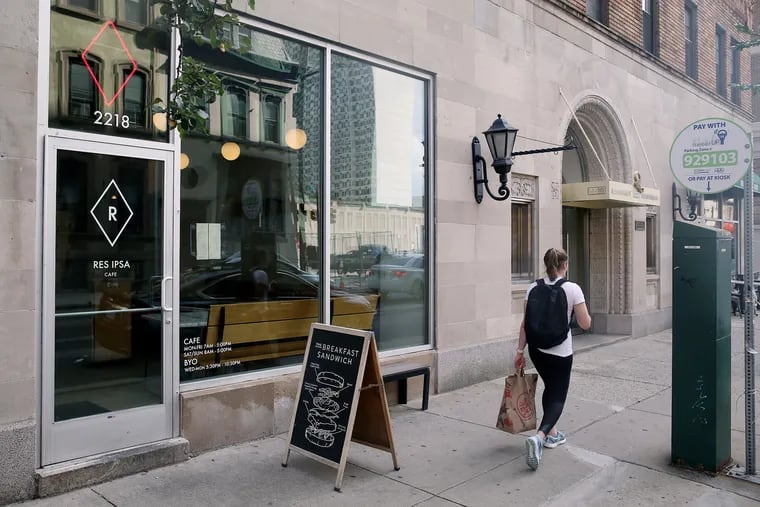 Res Ipsa Cafe is pictured in Center City Philadelphia on Wednesday, Aug. 21, 2019.