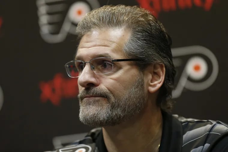 Ron Hextall played for the Flyers for 11 seasons.