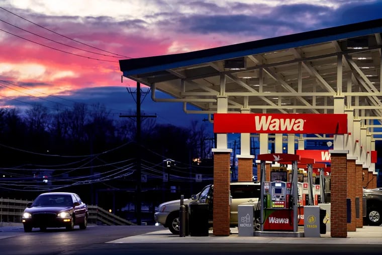 A Wawa store on West Baltimore Pike in Media. The convenience-store chain is expanding west.