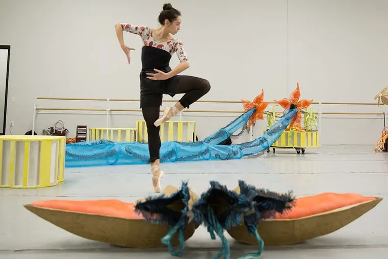 Dancers from Pennsylvania Ballet II rehearse for "The Jungle Book."