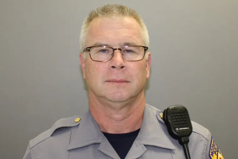 Moorestown police officer Craig W. Berner, who was killed in a crash. (FILE)