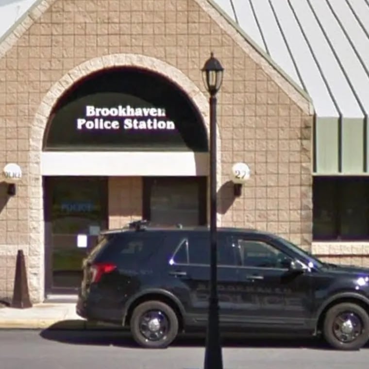 Brookhaven Police Department in Delaware County.