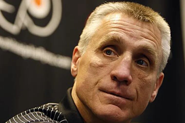 Paul Holmgren said he does not plan to pursue any other restricted free agents. (David Maialetti/Staff file photo)
