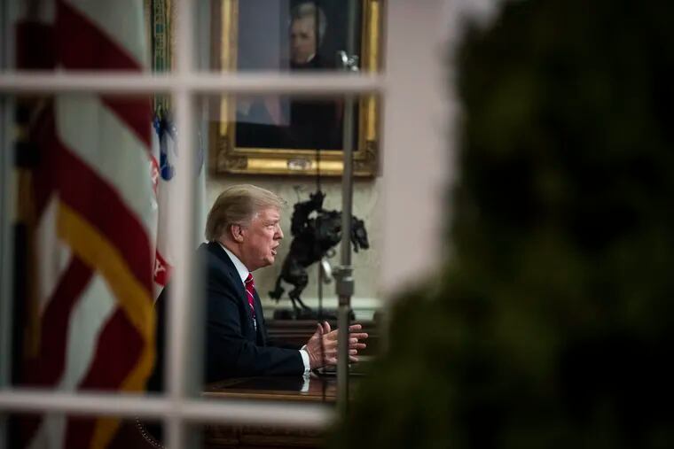 In pressing his case for border wall funding to end the partial government shutdown Tuesday night, President Donald Trump cited not only national security but also health concerns for detained migrants, drug trafficking and gang violence during his first prime-time Oval Office address.