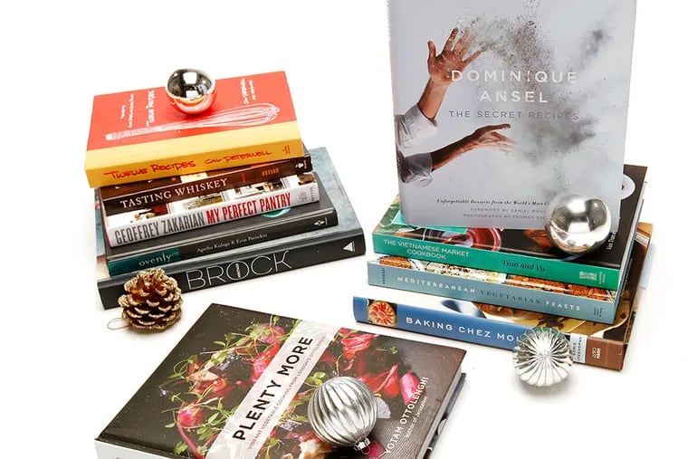 An assortment of recommended cookbooks for the chef on your holiday gift list.