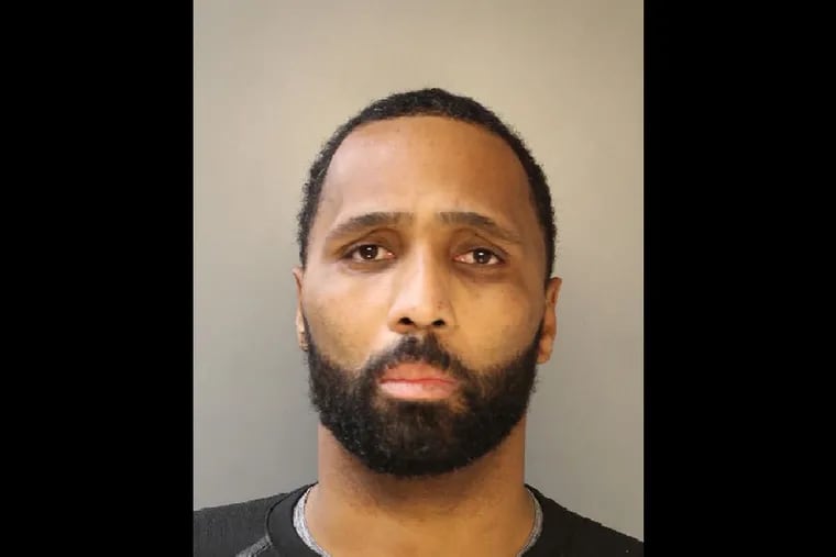 Philadelphia Police Sgt. Jason Reid, arrested on charges of assault, tampering with evidence, falsifying reports and obstruction of the administration of law.