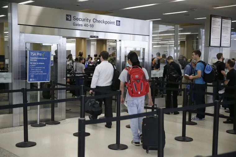 Passengers at all U.S. airports face new measures for screening electronic devices bigger than a cellphone. Security officers will ask travelers in regular lanes to take all larger devices out of their bag and put them in a bin by themselves. These are passengers in San Francisco. The change won’t apply to Precheck lanes.