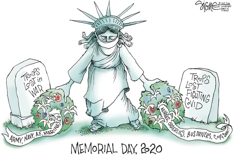 It's an exceptionally memorable Memorial Day in 2020.