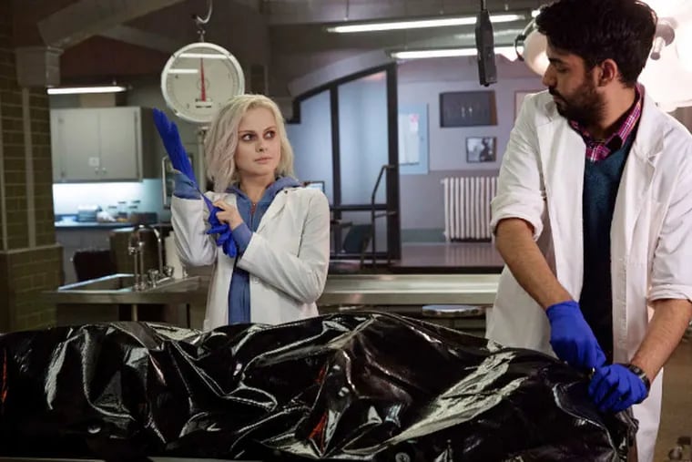 Rose McIver isn't just a really pale morgue employee, working with Rahul Kohli. She's undead . . . and a crime-fighter.