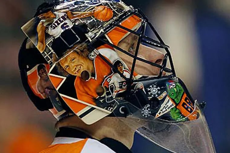 Ilya Bryzgalov signed a 9-year deal with the Flyers before the start of the season. (Ron Cortes/Staff Photographer)
