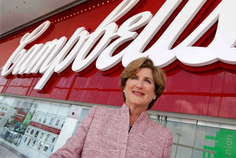 Campbell Soup Co.'s CEO Denise Morrison is excited about Camden's future. (Mel Evans / Associated Press)
