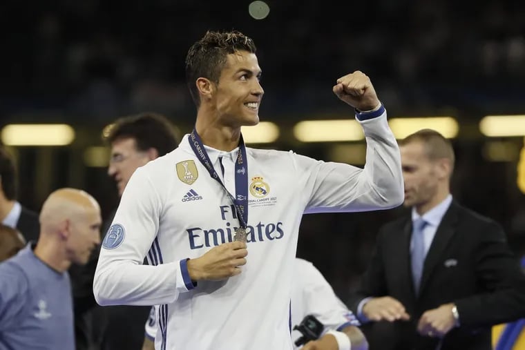 Cristiano Ronaldo led Real Madrid to this past season’s UEFA Champions League title.