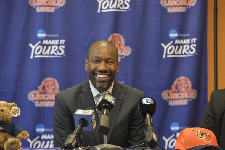 Doug Overton says coaching his team at Lincoln University allows him to pass on what he learned about basketball and about life.
