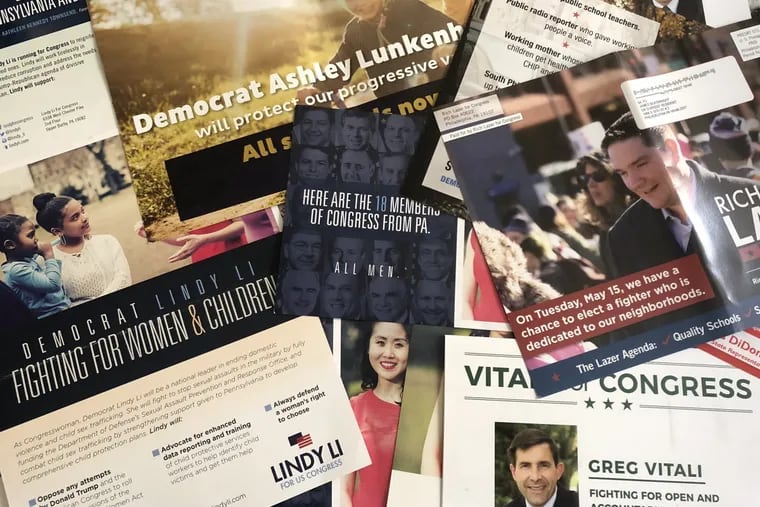 Campaign mailers from a far off place – Delco – have been landing on Mike Newall’s front step. This week, he finally took a look at them,