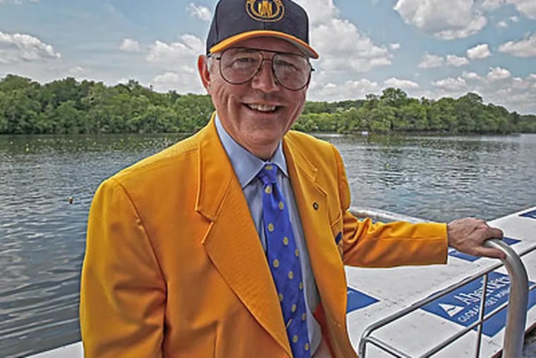 Jim Hanna is overseeing the 74th Dad Vail Regatta, where a record 127 schools will compete this year. (Akira Suwa/Staff Photographer)
