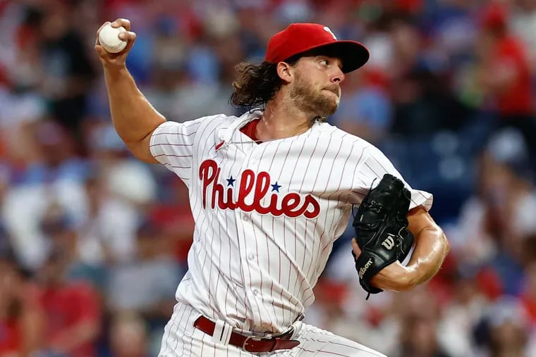 Aaron Nola recalls breaking in with the Phillies in 2015 and the influence of ace Cole Hamels.