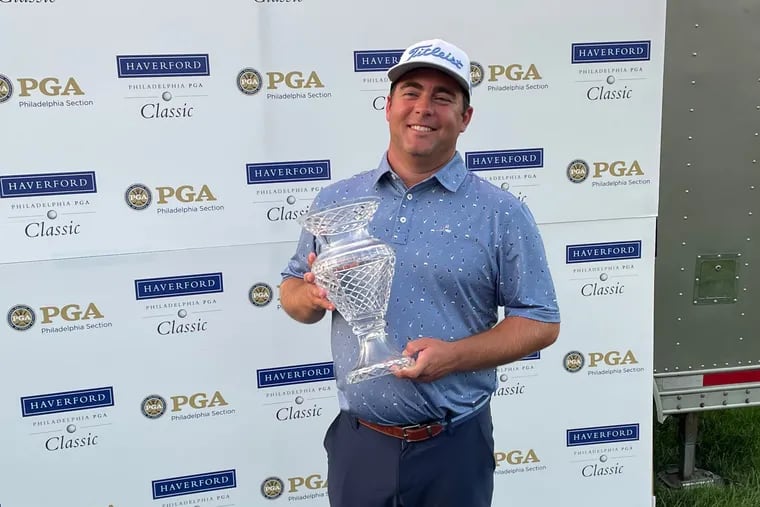 Parks Price of York won a three-man playoff in the Haverford Philadelphia PGA Classic.