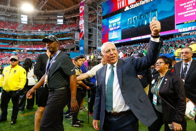 Eagles owner Jeffrey Lurie still wonders about if things had gone a bit differently at the Super Bowl.