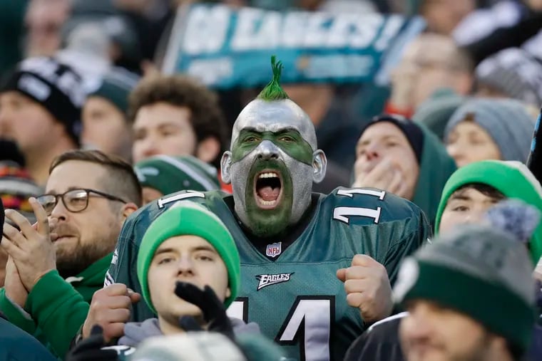 Eagles fans had a few reasons to be annoyed with the referees during Sunday's game.