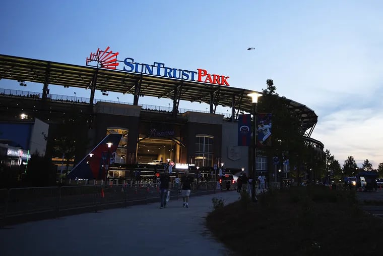 A dead body was discovered inside a beer cooler at SunTrust Park in Georgia Tuesday afternoon, just hours before the Braves took the field.