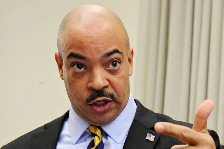 Seth Williams, reelected in 2013. His PAC has gotten subpoenas, sources say. (CLEM MURRAY/STAFF PHOTOGRAPHER)