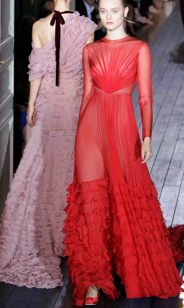 Valentino's Best Red Dresses by Maria Grazia Chiuri and Pierpaolo
