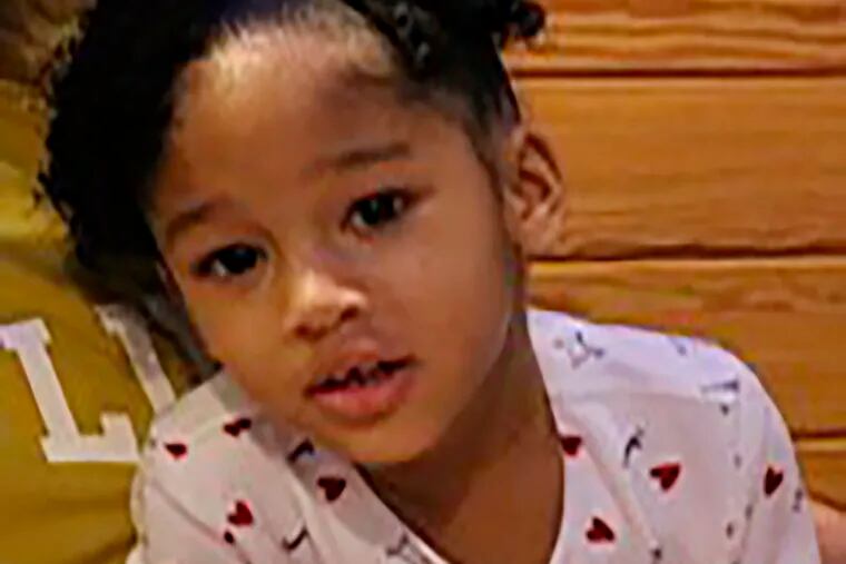 This undated photo released by the Houston Police Department shows Maleah Davis. Houston police are trying to determine what happened to the 4-year-old girl after her stepfather said she was taken by men who released him and his 2-year-old son after abducting them as well. An Amber Alert was issued Sunday morning, May 7, 2019, for Maleah Davis.