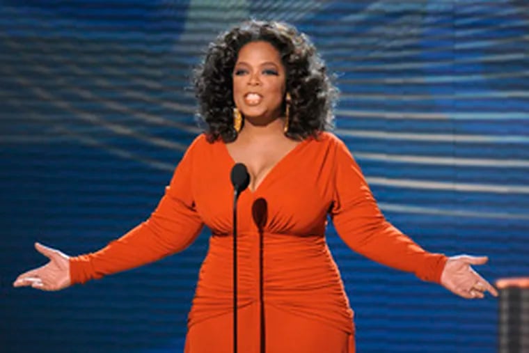 Talk show host Oprah Winfrey regained 40 pounds.