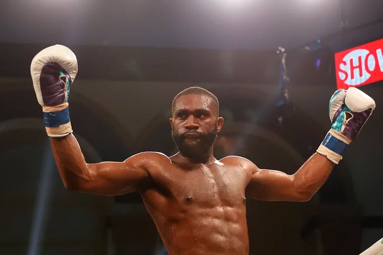 Philadelphia boxer Jaron "Boots" Ennis has been awarded a welterweight title after it was stripped from Terrence Crawford.