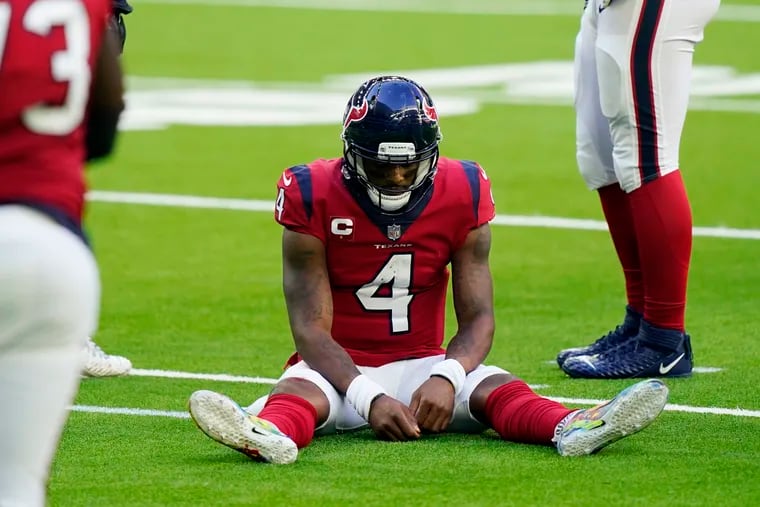 Deshaun Watson's huge contract extension hasn't even kicked in and he's looking to get out of Houston.