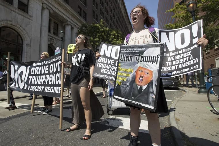 Attorney General Jeff Sessions was greeted by protesters when he came to Philadelphia this summer.