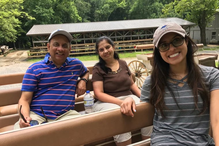 Freed from dialysis by his kidney transplant, Kiran Shelat recently traveled with his wife wife Chetana and daughter Reshma to the Great Smokey Mountains.