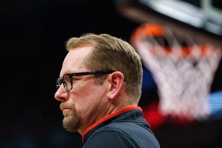 Former Toronto Raptors head coach Nick Nurse agreed in principle to a multiyear deal to become the new head coach of the 76ers.