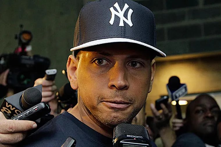 The Yankees' Alex Rodriguez. (Kathy Willens/AP)