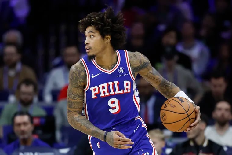 Sixers guard Kelly Oubre in action against the Washington Wizards last Monday.