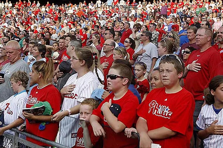 Phillies fans (File Photo)