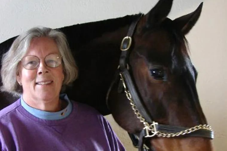 Midge Leitch, one of the first female equine practitioners to become board-certified, served as veterinarian to the U.S. Equestrian Team.
