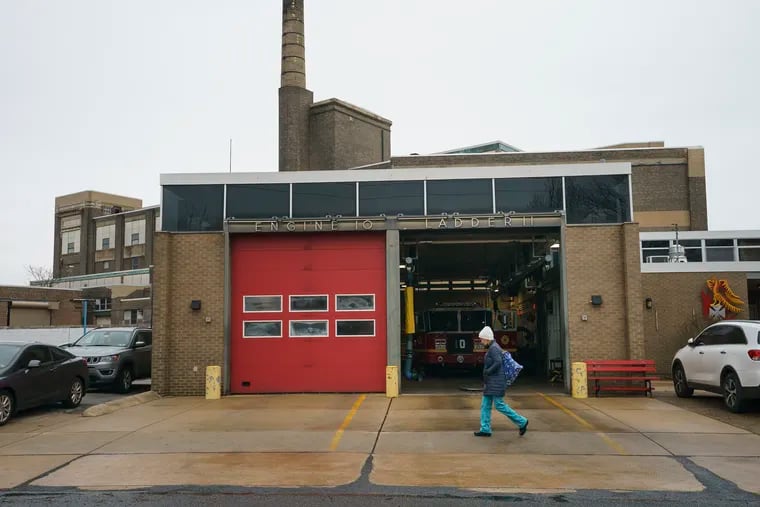 The Engine 10/Ladder 11 fire station at 12th and Reed would be moved around the corner, next to the Fleet Management building, and replaced by an apartment house.