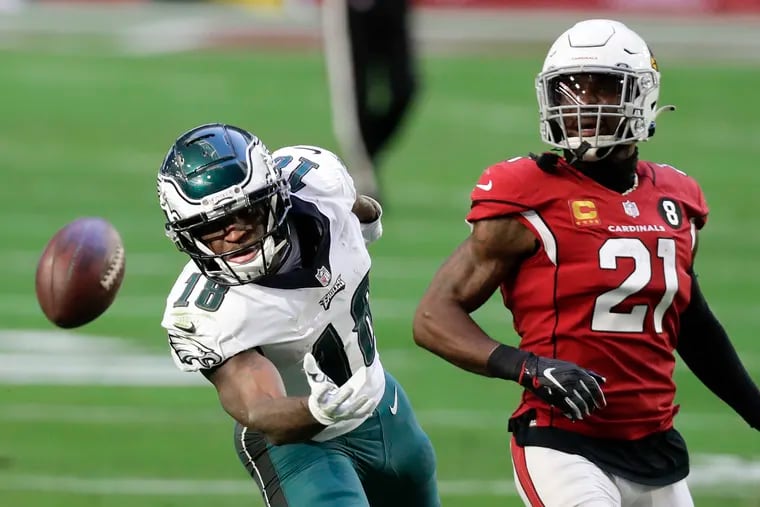 Splashy success has eluded the grasp of Eagles rookie wideout Jalen Reagor.