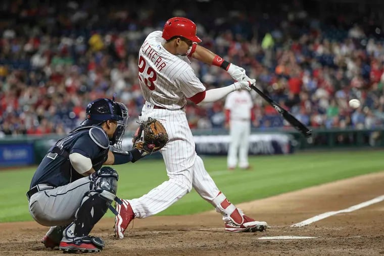 Aaron Altherr went from playing regularly in right field early last season for the Phillies to being designated for assignment last week.