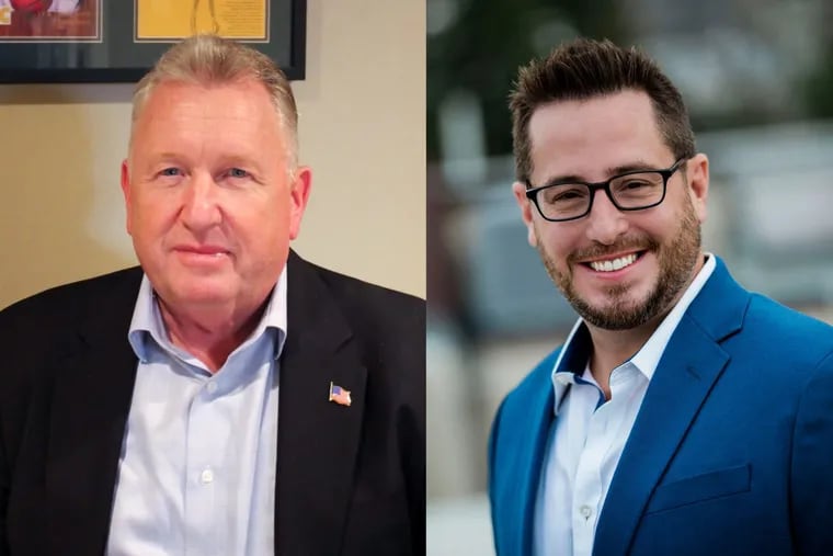 Jim Hasher, left, and Drew Murray were nominated by Republican ward leaders to appear on the November ballot to fill two open City Council seats.