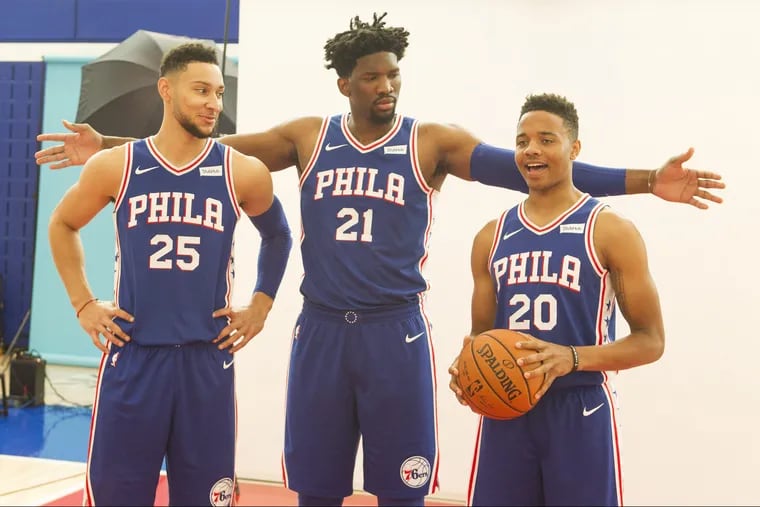 Where the Sixers finish in the Eastern Conference this season will rely heavily on the progression of Ben Simmons, Joel Embiid and Markelle Fultz.
