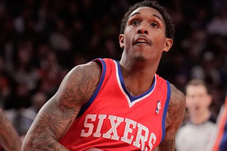 Lou Williams is part of a Sixers team that works hard to counter a perceived talent deficit. (Seth Wenig/AP Photo)